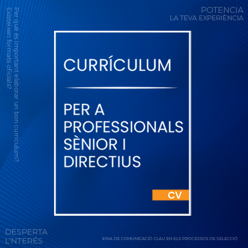 Currículum per a professionals sènior i directius